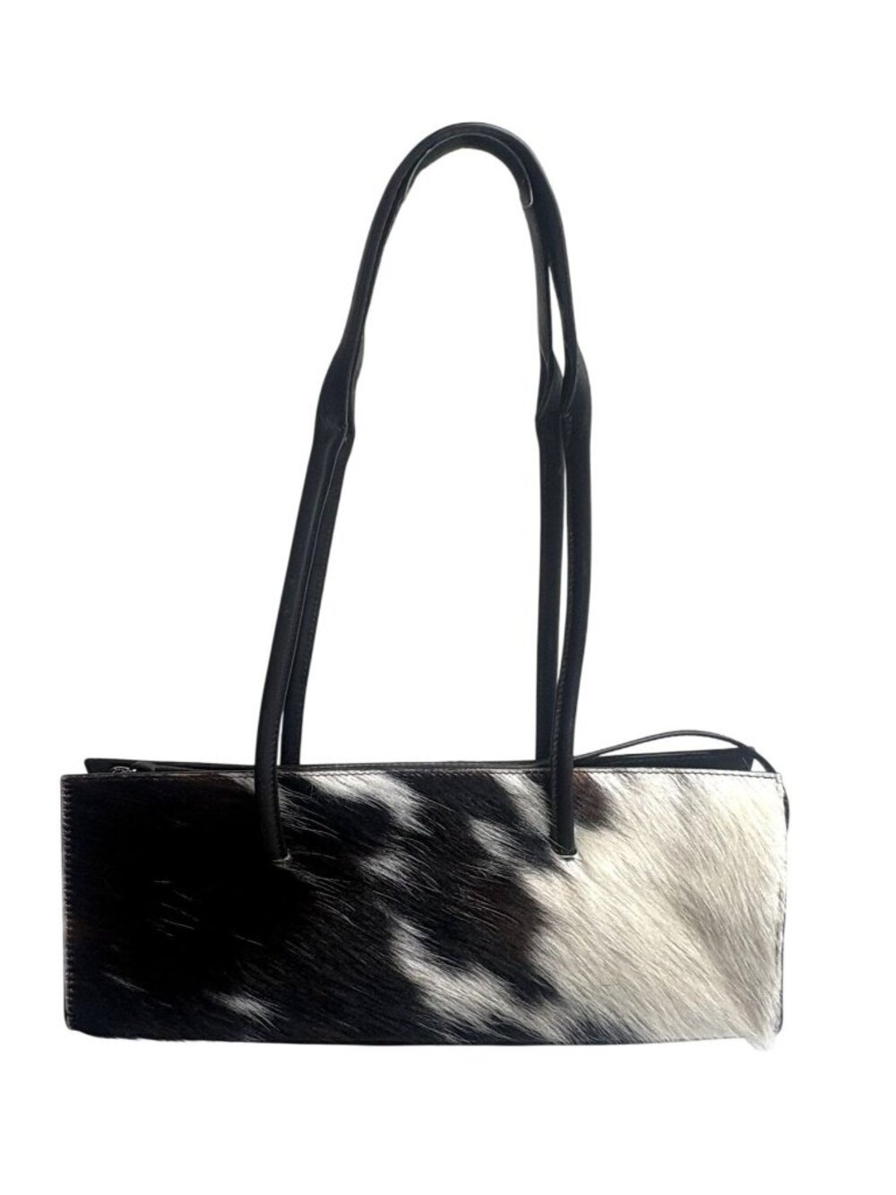H&M Studio 2026 Limited Edition 89/100 Cowhide Haircalf Leather Rectangular Shou